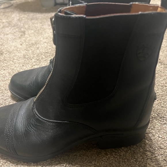 Ariat Ladies 54401 Cobalt XR Devon Pro Zip Paddock Riding Boots Black 9B - Picture 11 of 12